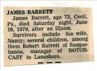 Barrett, James
